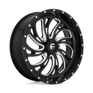 Fuel UTV – D641 KOMPRESSOR – Black – 18″x7″ 13mm – Summer Wheels – D6411870A644